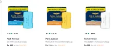 Park Avenue Soap Starting @ ₹112