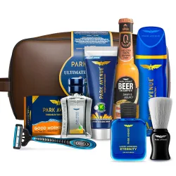 Park Avenue Ultimate Grooming Kit 9in1 Combo Grooming Kit for Men | Gift Set | Shaving Kit for Men | Shaving Foam | After Shave | Gift Hamper | Free Travel Pouch Inside