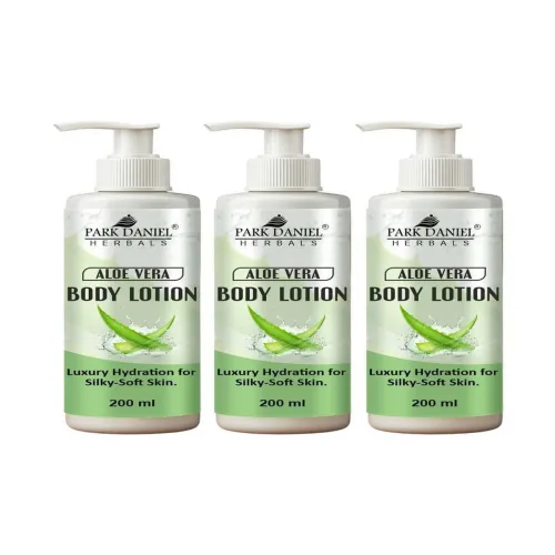 Image of Park Daniel Set Of 3 Aloe Vera Body Lotion- 200 ml Each