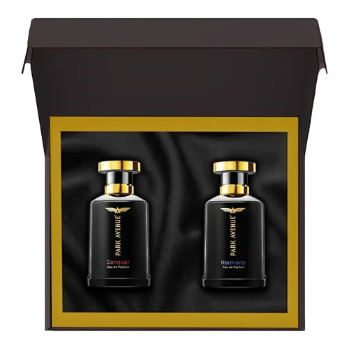 Image of Park Avenue Gift Set For Men – Euphoria & Harmony – Eau De Parfum Men, 200ml | Perfume for Men | Premium Luxury Fragranc