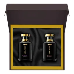 Park Avenue For Him | Luxury Perfume Gift Set for Men | 2 x 100ml | Euphoria & Conquer | Long Lasting EDP | Amber | Musk