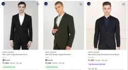 PARK AVENUE Mens Blazers at minimum 75% Discount
