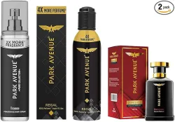 Park Avenue Men’s Perfume Set – Conquer, Trance & Regal`