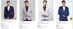 Park Avenue Mens Readymade Blazers at minimum 70% Discount