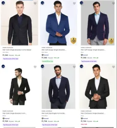 PARK AVENUE Mens Readymade Blazers upto 75% Discount