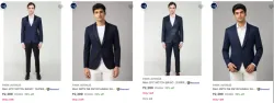 PARK AVENUE Mens Readymade Suits at minimum 70% Discount