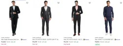 Park Avenue Mens Readymade Suits upto 60% Discount