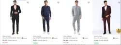 Park Avenue Mens Readymade Suits at minimum 60% Discount