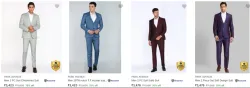 Park Avenue Mens Readymade Suits at minimum 70% Discount