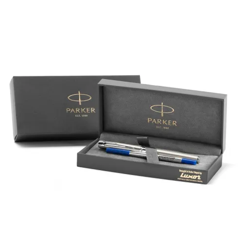 Image of Parker Odyssey Brushed Metal |Chrome Trim |Roller Ball Pen