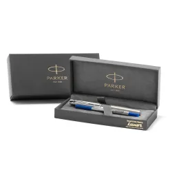 Parker Odyssey Brushed Metal |Chrome Trim |Roller Ball Pen