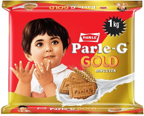 Image of PARLE G Gold Biscuits Plain Biscuit (Sada Biscuit)  (1 kg)