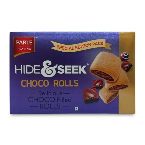 Image of Parle Platina Hide & Seek Choco Rolls 200gram