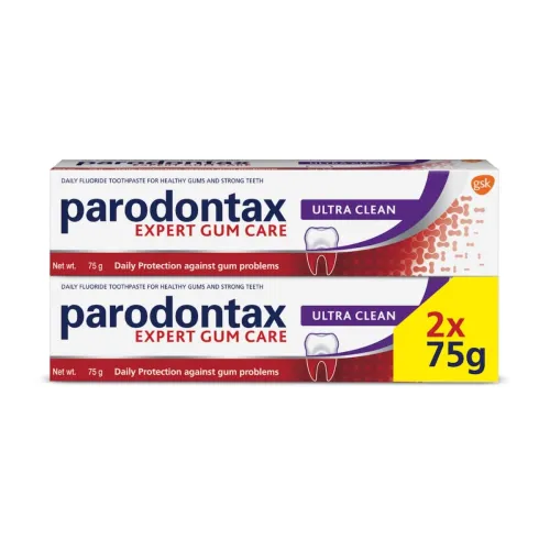 Image of Parodontax Ultra Clean Gum Care Toothpaste 75g*2