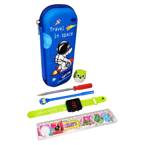Image of Parteet Combo of 1 Cartoon Printed Pencil Pouch