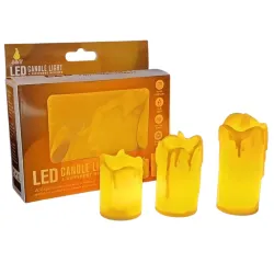 Party Boomers 3Pcs Led Tealight