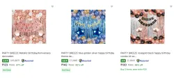 Party Breeze Birthday Decorations Combos Starting @ ₹123