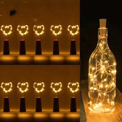 Image of Party Pack 20 LEDs 2.03 m Yellow Steady Bulb, Po10