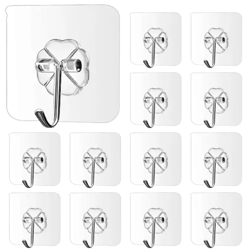 Image of Party Propz Self-Adhesive Wall Hooks (Set of 10)