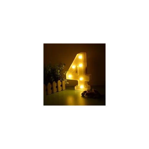 Image of Partyzon LED Marquee Number Light (4)