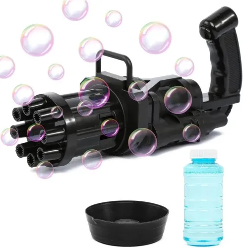 Image of Parulenter 8-Hole Electric Bubbles Gun