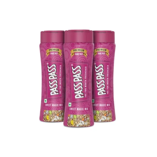 Image of Pass Pass Sweet Magic Mix Spice-Based Mouth Freshener | Digestive, High in Fiber & Antioxidants | For Fresh Breath | Pac