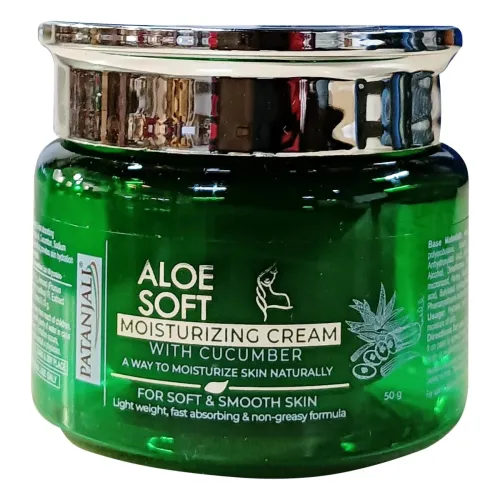 Image of Patanjali Aloe Vera Moisturizing Cream 50g
