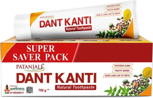 Image of Patanjali Dant Kanti Toothpaste 700g Pack