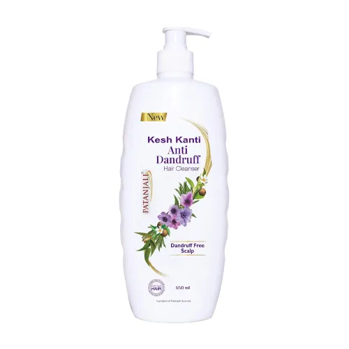 Image of Patanjali Kesh Kanti Anti-Dandruff Hair Cleanser 650 Ml