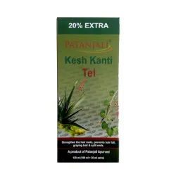 Patanjali Kesh Kanti Ayurvedic Hair Oil (120 Ml), Pack of 1