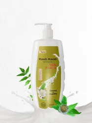 PATANJALI Kesh Kanti Milk Protein Hair Cleanser Shampoo, Prevents Dryness  (650 ml)