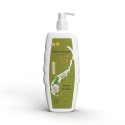 Patanjali Kesh Kanti Hair Cleanser Milk Protien Shampoo, 650ml
