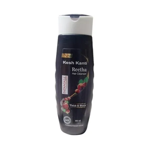 Image of Patanjali Kesh Kanti Reetha Shampoo Hair Cleanser 180ml 