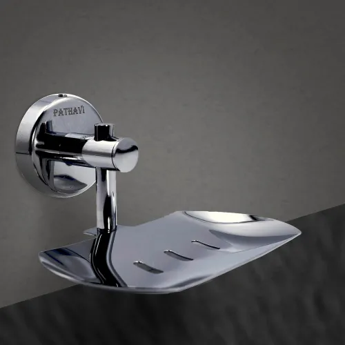 Image of Pathavi Stainless Steel Bathroom Soap Holder 