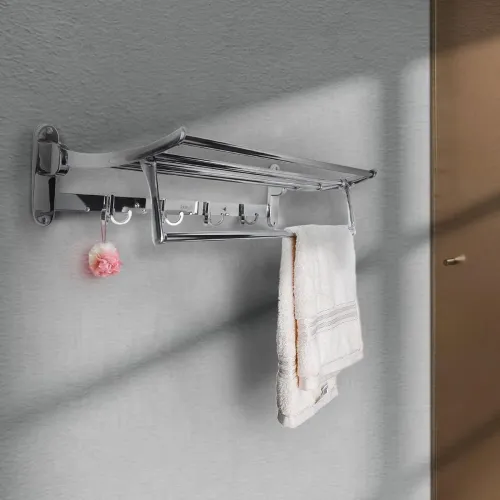 Image of Pathavi Stainless Steel Wall Mounted Rack