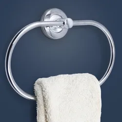Pathavi Stainless Steel Oval Towel Holder (PO2)