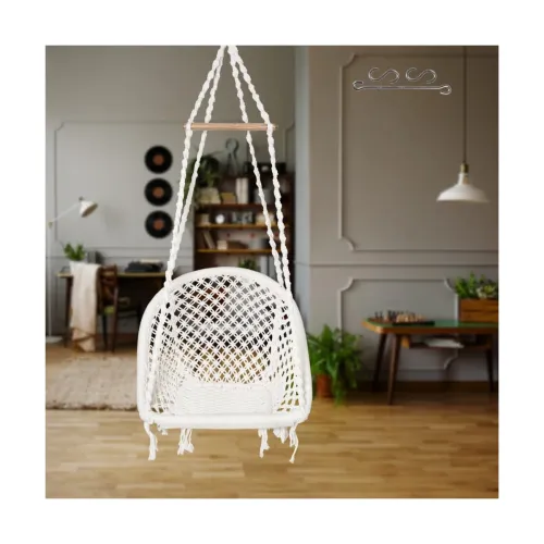 Image of Patiofy D Shape Swing Chair /Swing for Adults & Kids /Swing for Balcony /Swing Chair for Adults for Home /Jhula for Adul