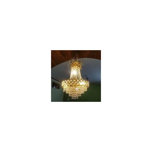 Image of PCL-1654/1100 Chandelier Ceiling Lamp 300mm Glass Crystal Big Size Jhumar Lamp fo Living Room/Hall