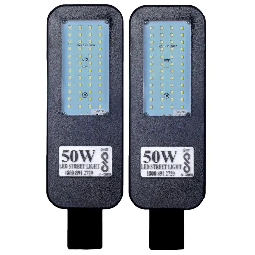 Image of PE 50W LED Street Light Pack of 2
