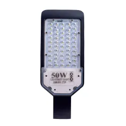 PE Polycarbonate 50 Watts Lens Led Street Light Waterproof