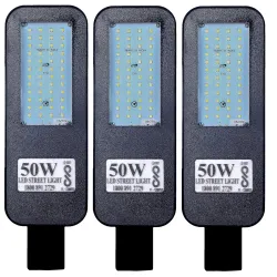 PE 50W BIS Approved LED Street Light Pack of 3