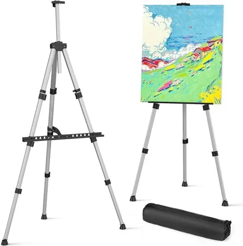 Image of PEACORA Aluminium Tripod Easel 