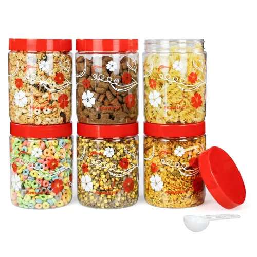 Image of PEARLPET Blossom Jar Plastic Containers