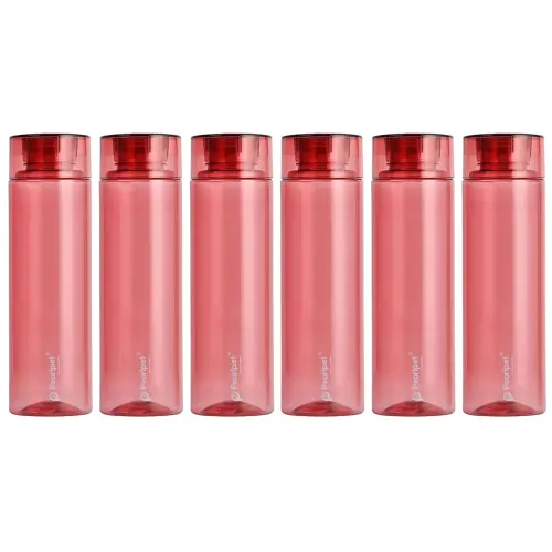 Image of PEARLPET BPA-free Plastic Water Bottle Set of 6 Pcs