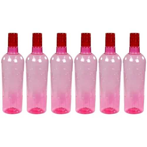 Image of Pearlpet Nira 1L Red Bottle Set (6Pc)