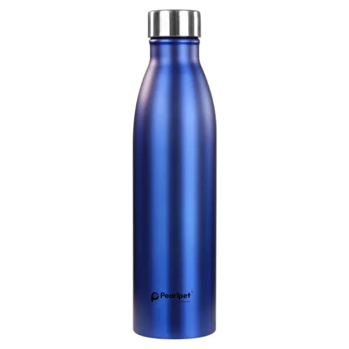 Image of PEARLPET S10 Stainless Steel Single Wall Water Bottle, Light Weighted Leak-Proof Use for Office, School, Outdoor & Gym, 