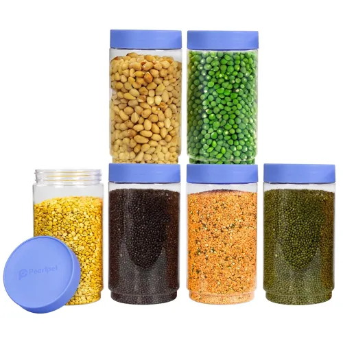 Image of PEARLPET Sapphire Plastic Jar So6