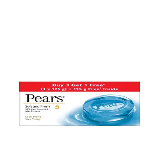 Image of Pears Bathing Soap Set of 3 with 1 Free