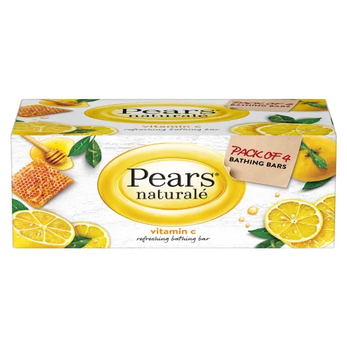 Image of Pears Naturale Set of 4 Vitamin C Soap - 125g each