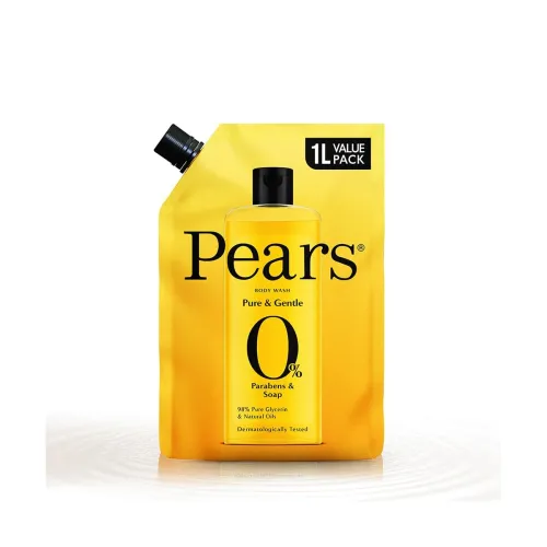 Image of PEARS Pure & Gentle Body Wash Shower Gel, 1ltr Refill